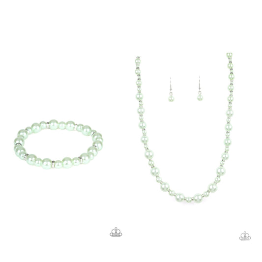 Pearl Heirloom & Powder And Pearls - Green - 2 Piece Set