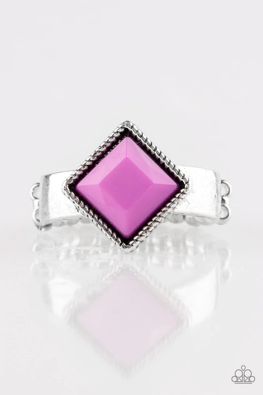 Stylishly Fair and Square - Purple